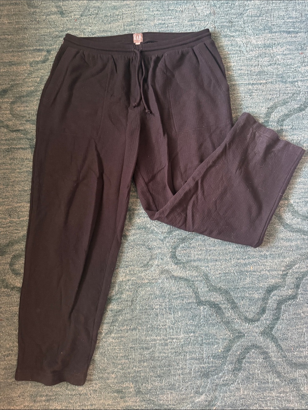 GAP Black Women's Knit Jogger Pants